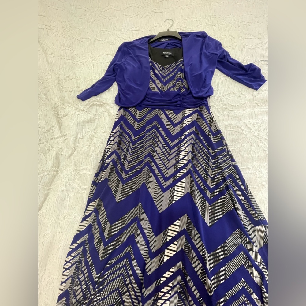 Perceptions Dresses | Perceptions New York 2 Piece Dress | Color: Blue | Size: M
